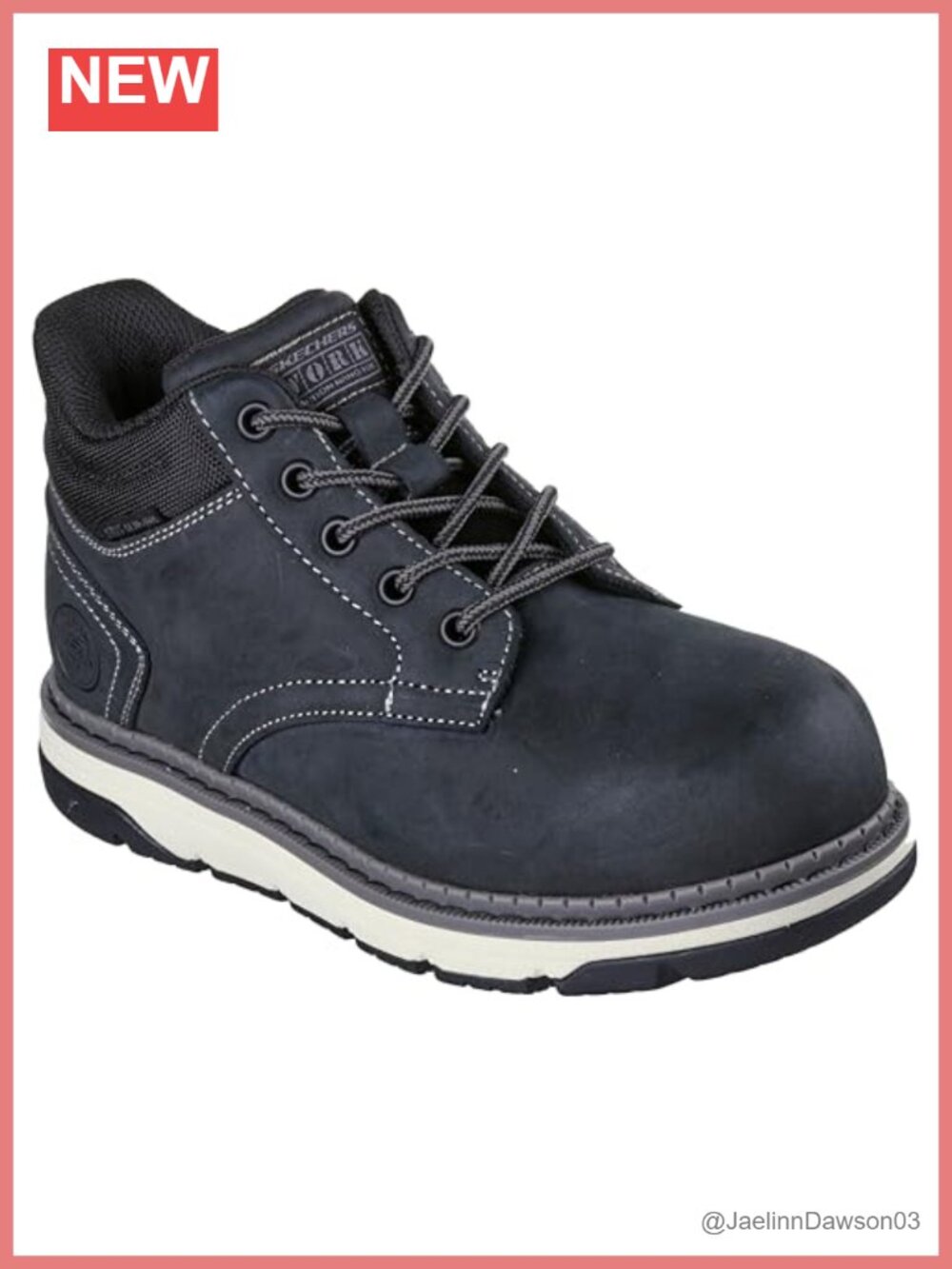 Skechers Women's Flex Boot Fallow Slip Resistant Work Boots with Safety Toe
